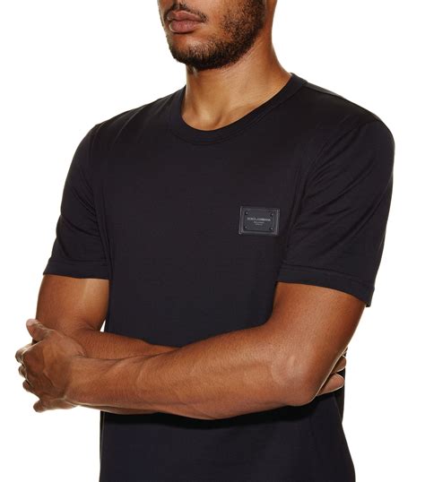 tee shirt dolce gabbana plaque